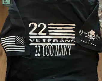22 Veterans a Day Tee