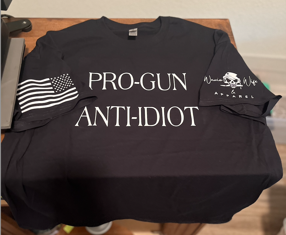 Pro-Gun Anti-Idiot Tee