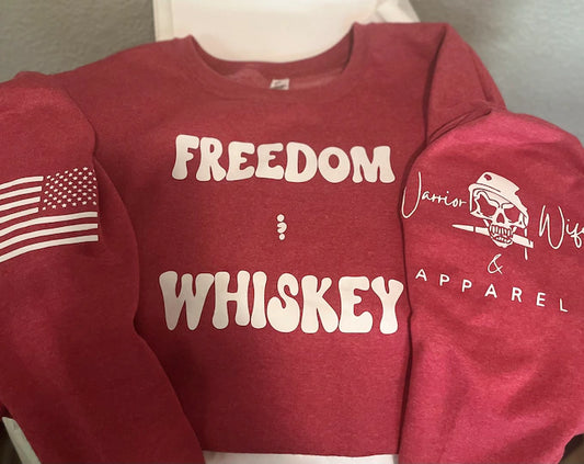 Freedom & Whiskey Crewneck